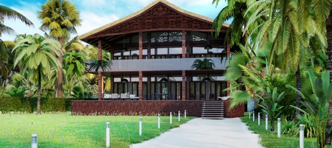 «Lasperance».  Colonial-style Villa