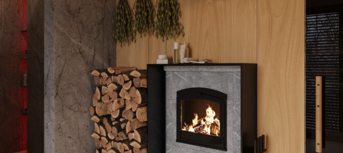 «Good wood». Shower rooms next to the sauna in minimalism style