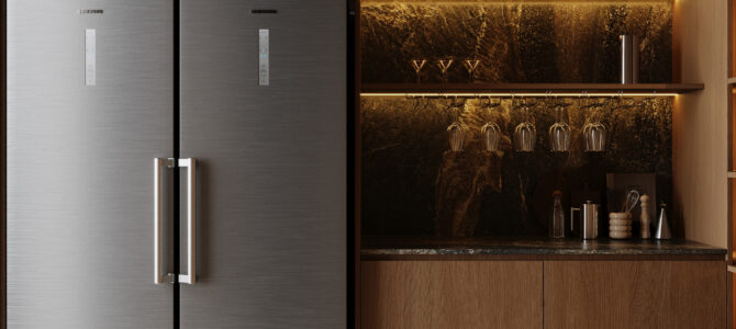 «Bentley House».  Dressing and storage room in minimalism style