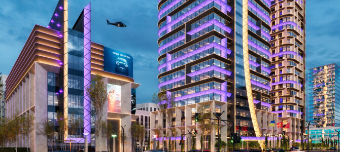 «VILAR SAMMIT». Business centre and A+ class residential complex